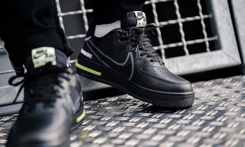 Nike Air Force 1 React D MS X Black CD4366 001 Grailify